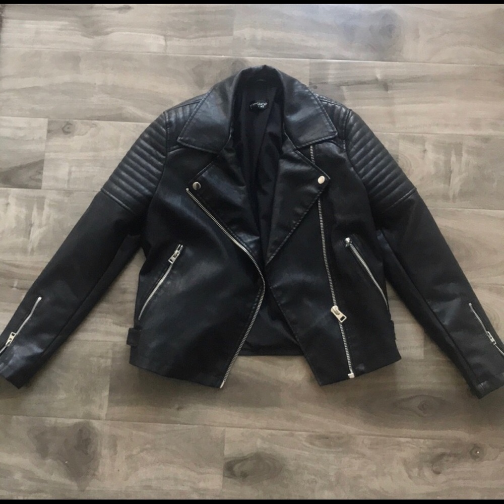 TopShop Motor Leather Jacket
